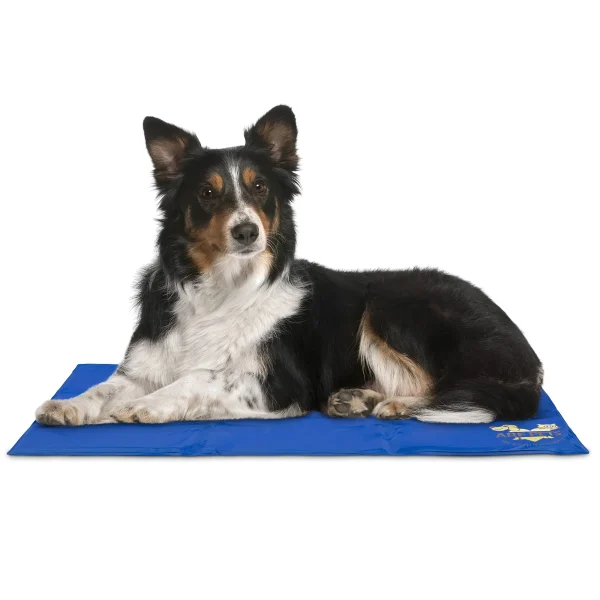 Dog Cooling Mat 19”x35”, Durable, Non-Toxic Gel Dog Bed Mat for Kennels, Crates & Beds