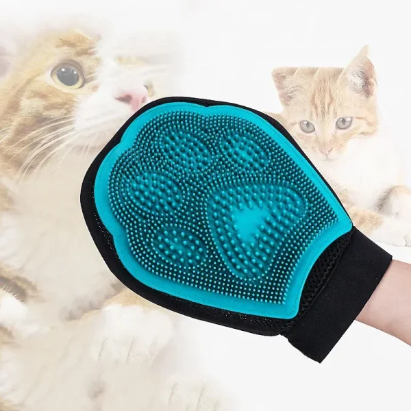 Pet  Massage Hair Removal  Bath Glove.