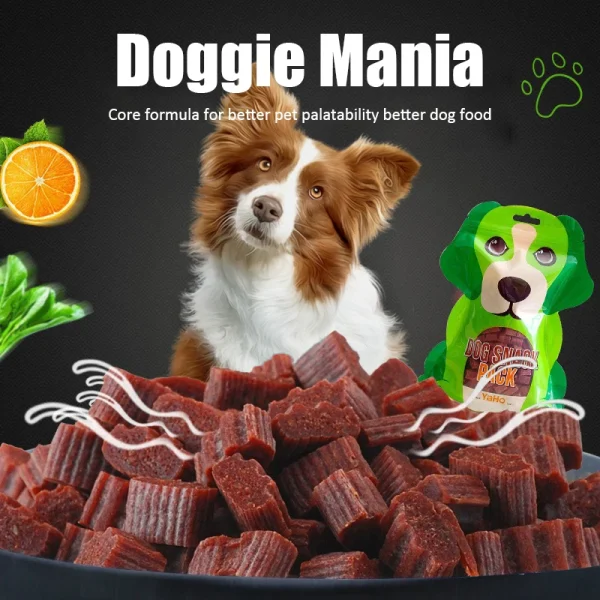 Pet Snacks Beef Particles Appetising  Nutritious Delicious Chewy Training Rewards